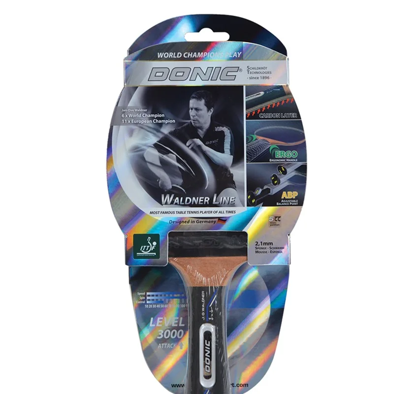 راکت پینگ پنگ دونیک Waldner Line Level 3000