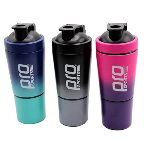 شیکر فلزی Pro Sports دو تکه گنجایش 0.6 لیتر