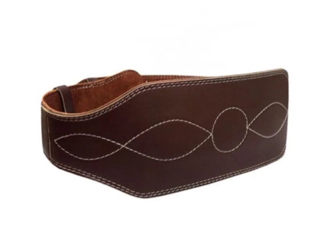 کمربند چرمی بدنسازی قطر 8 سانتی متر