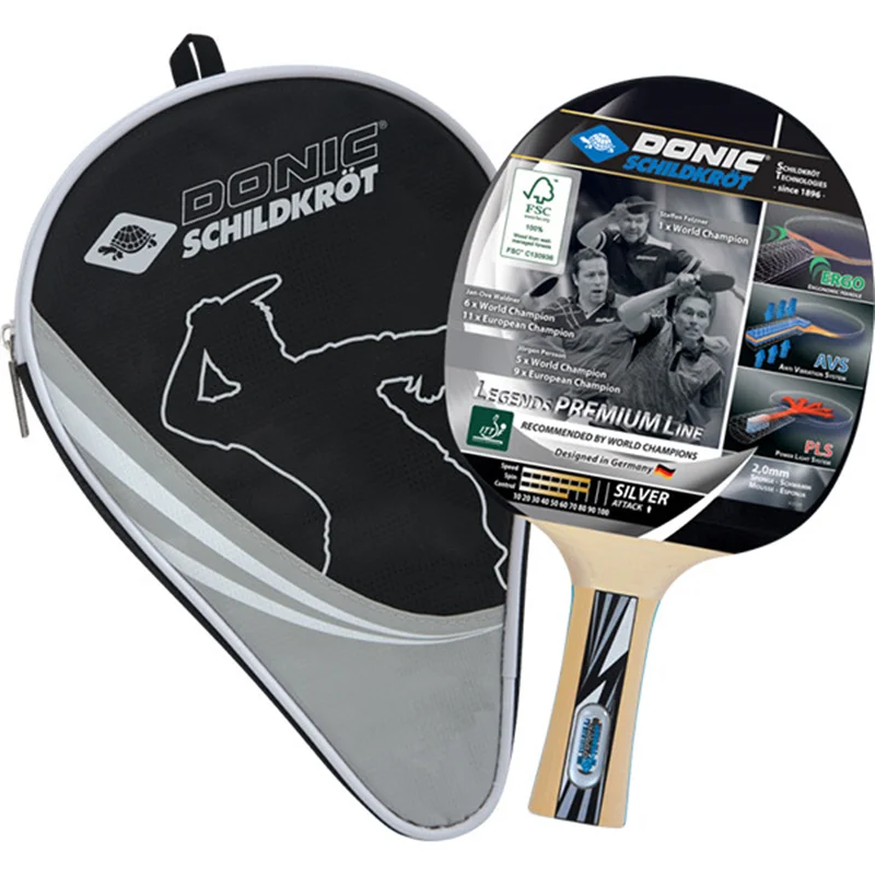 راکت پینگ پنگ دونیک LEGENDS PREMIUM LINE SILVER